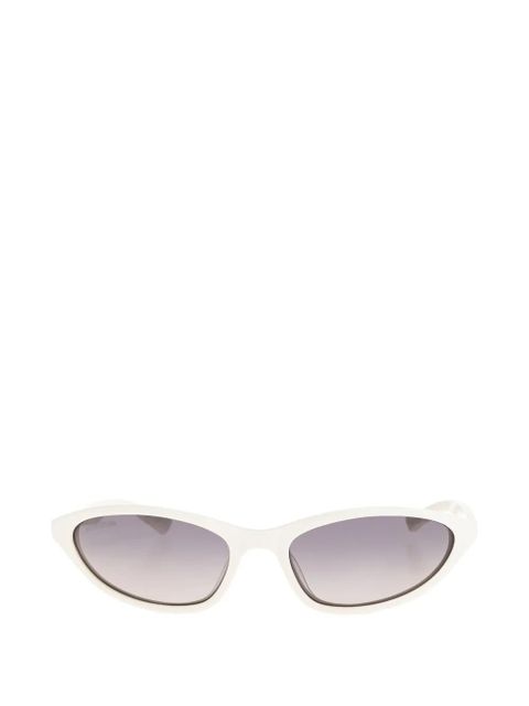 Balenciaga Eyewear Neo Oval 2.0 frame sunglasses - White - zdjęcie produktu nr 1