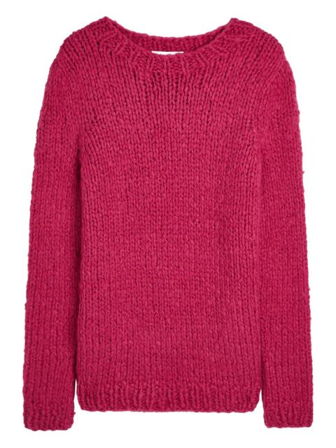 Gabriela Hearst Lawrence crew-neck sweater - Pink - zdjęcie produktu nr 1