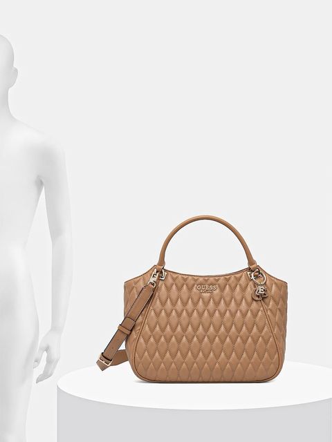 Guess torebka VALLA kolor beżowy HWQG81 22220