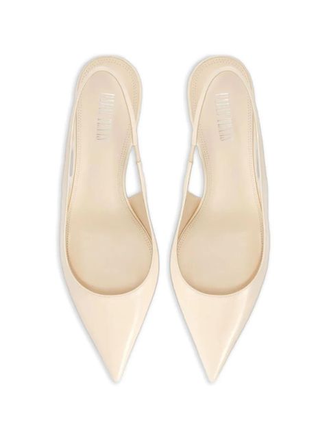 Paris Texas Lidia point-toe slingback pumps - Neutrals
