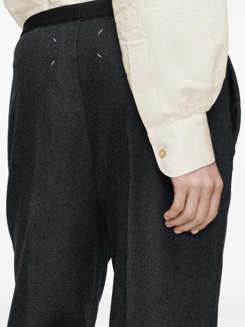 Maison Margiela wool trousers - Grey