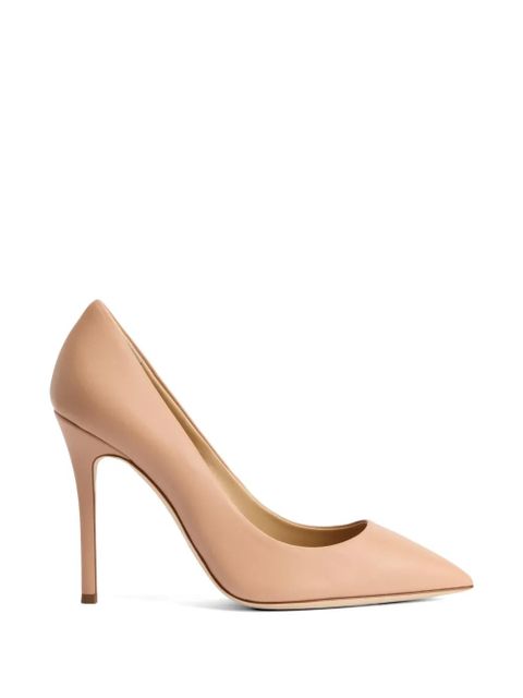 Giuseppe Zanotti lucrezia leather court shoes - Neutrals - zdjęcie produktu nr 1