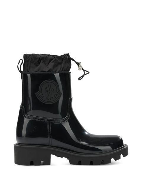 Moncler Kickstream logo lug-sole boots - Black - zdjęcie produktu nr 1