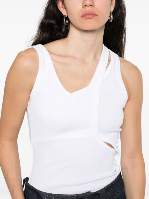 Axel Arigato stretch-cotton tank top - White