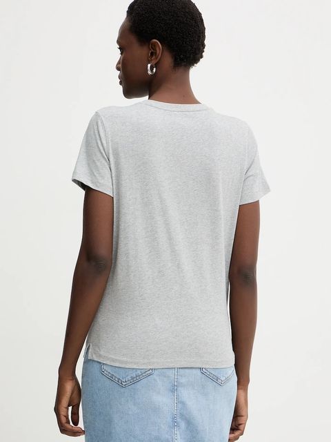 Guess t-shirt bawełniany damski kolor szary W5BI18 I3Z14