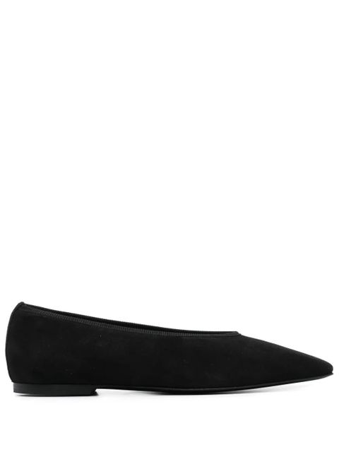 TOTEME suede ballerina shoes - Black - zdjęcie produktu nr 1