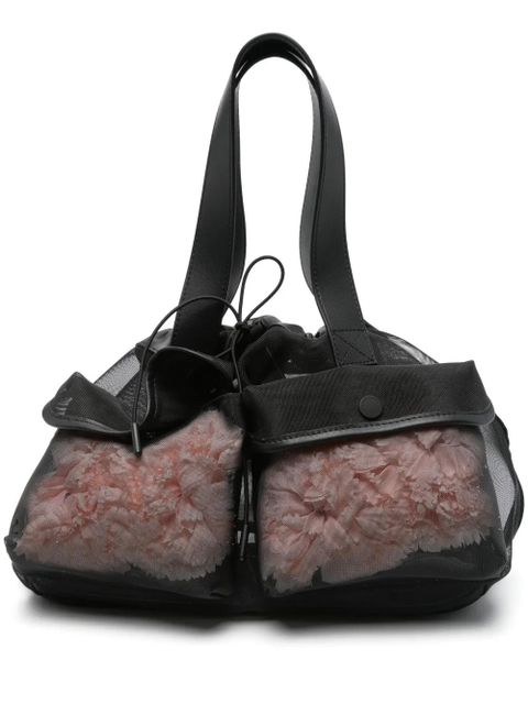 Simone Rocha mesh tote bag - Black - zdjęcie produktu nr 1