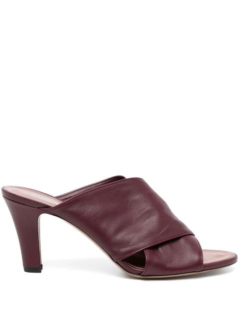 Paris Texas 90mm leather sandals - Red - zdjęcie produktu nr 1