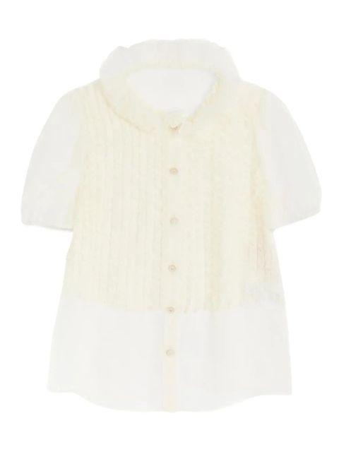 Valentino Garavani chiffon shirt - White