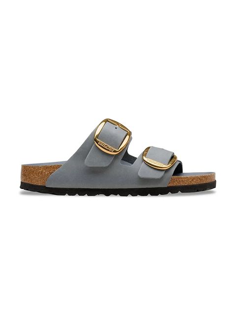 Birkenstock klapki damskie nubukowe Arizona - zdjęcie produktu nr 2