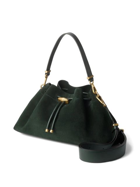 Jimmy Choo medium Cinch bucket bag - Green