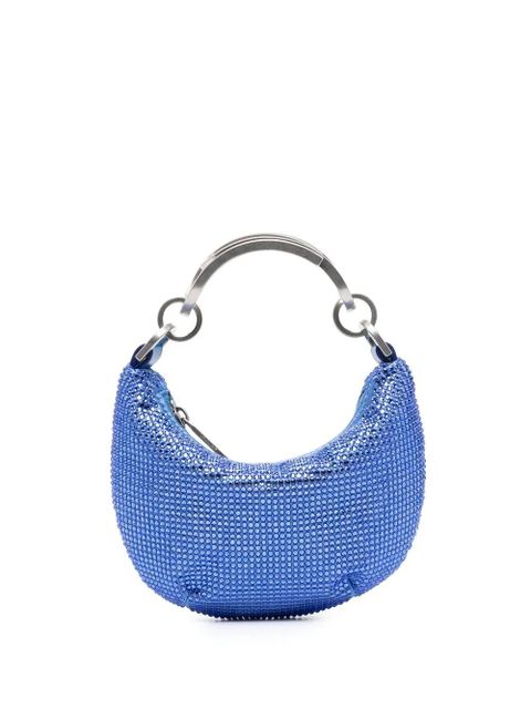 Off-White sequinned mini bag - Blue - zdjęcie produktu nr 1