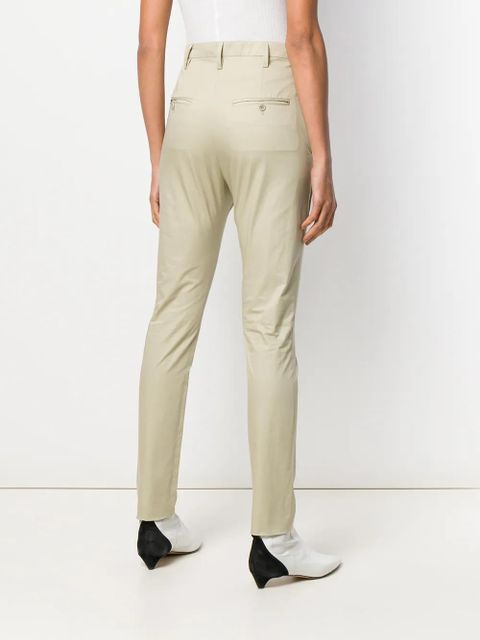 MARANT ÉTOILE high-waisted tapered trousers - Neutrals