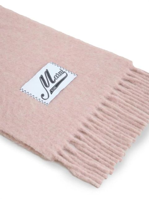 Marni fringed scarf - Pink