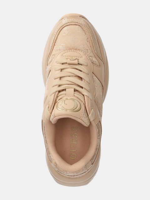 Guess sneakersy SAMNIE kolor beżowy FLFSAM FAL12