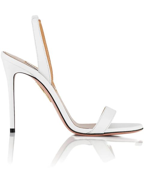 Aquazzura 105mm So Nude sandals - White - zdjęcie produktu nr 2