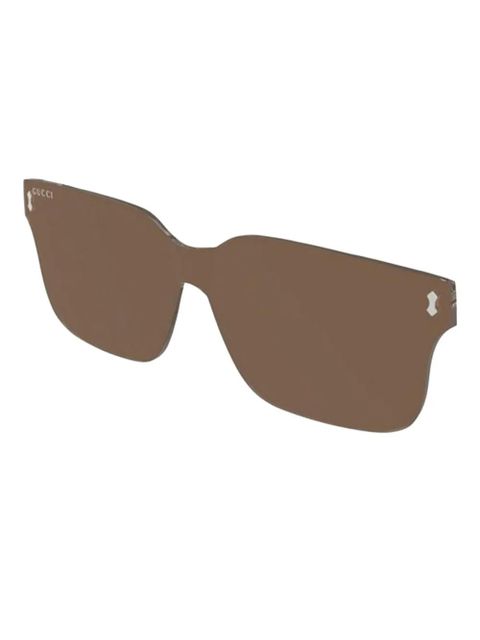 Gucci Eyewear rectangle-frame sunglasses - Brown - zdjęcie produktu nr 2