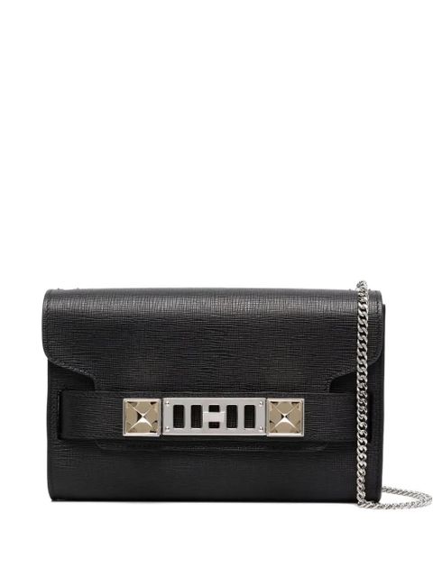 Proenza Schouler clasp-fastening chain-strap clutch bag - Black - zdjęcie produktu nr 1