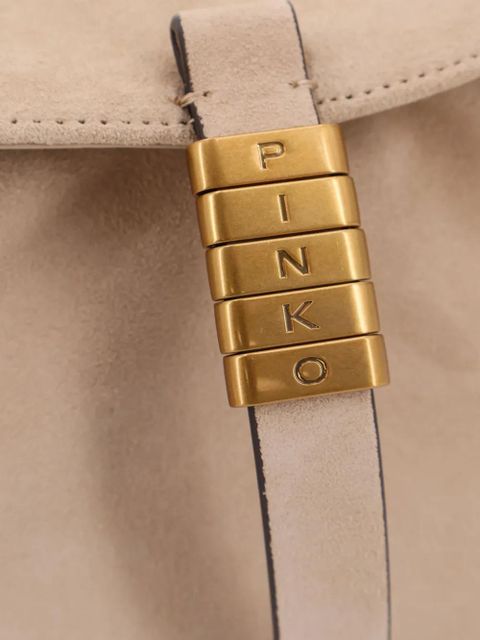 PINKO flap-top shoulder bag - Neutrals