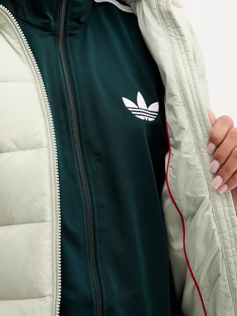 Tommy Jeans kurtka puchowa damska kolor zielony DW0DW18312