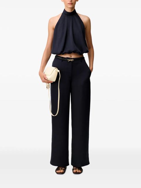 Claudie Pierlot gathered halter top - Blue - zdjęcie produktu nr 2