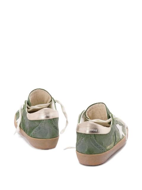 Golden Goose Super-Star suede sneakers - Green