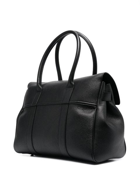Mulberry Bayswater front-flap closure tote bag - Black