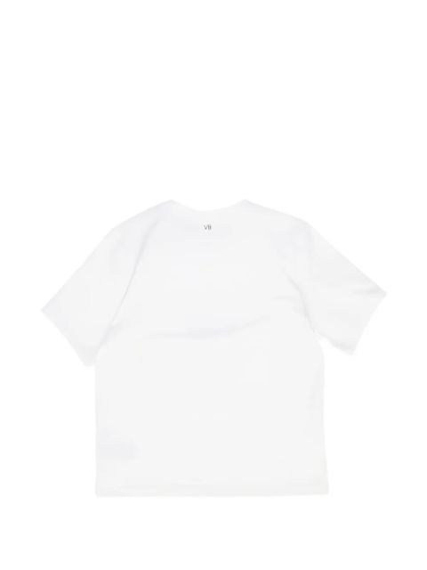 Victoria Beckham Fashion Stole My Smile cotton T-shirt - White - zdjęcie produktu nr 2