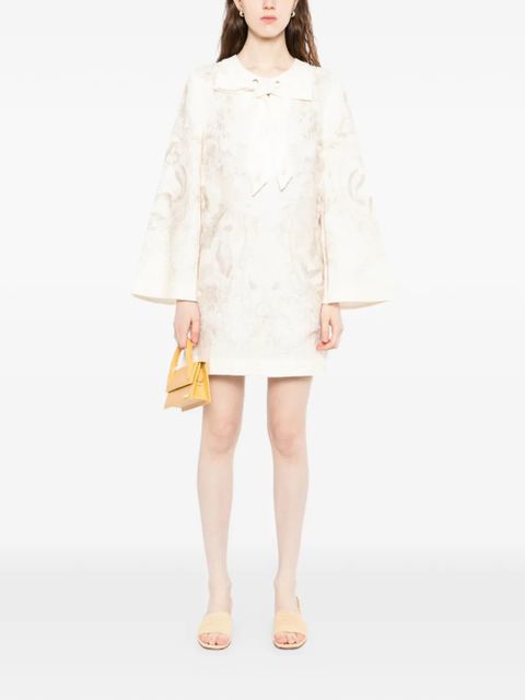 ZIMMERMANN tie neck tunic dress - Neutrals - zdjęcie produktu nr 2