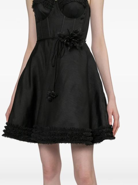 ZIMMERMANN Luna mini dress - Black