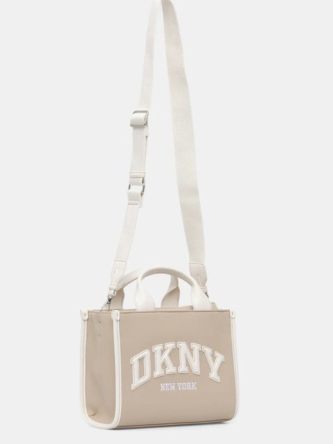 Dkny torebka kolor beżowy R52AZC80