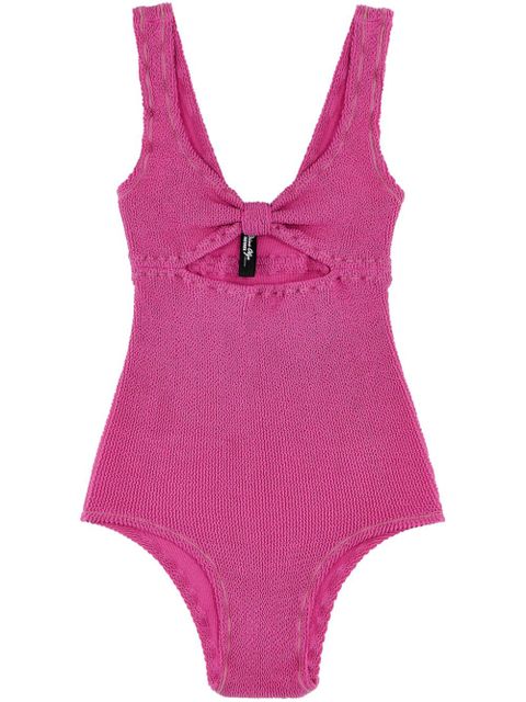 ROTATE BIRGER CHRISTENSEN crinkled swimsuit - Pink - zdjęcie produktu nr 1