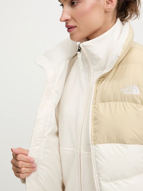 The North Face kurtka Saikuru kolor beżowy zimowa NF0A89JDTIU1