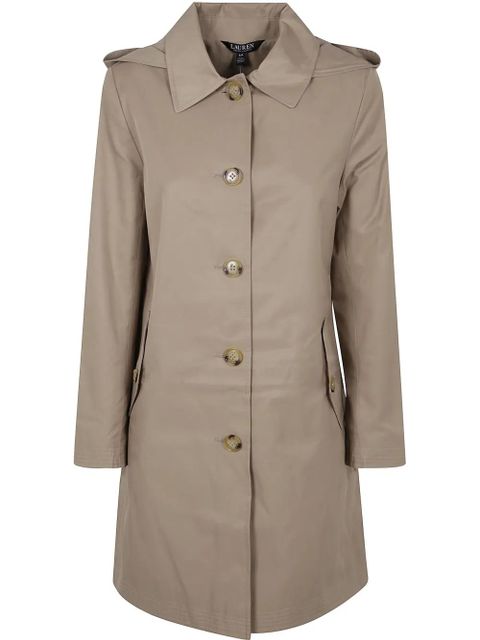 Lauren Ralph Lauren single-breasted coat - Neutrals - zdjęcie produktu nr 1