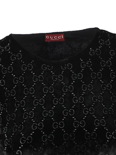 Gucci GG-pattern top - Black