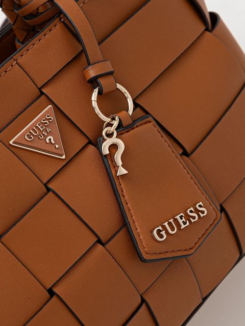 Guess torebka MAYLEE kolor brązowy HWWG96 61060