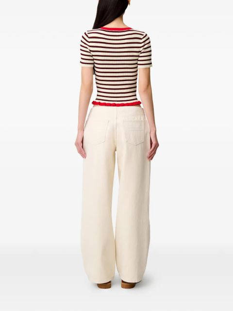 Claudie Pierlot straight-leg trousers - Neutrals