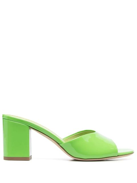 Paris Texas Anja leather sandals - Green - zdjęcie produktu nr 1