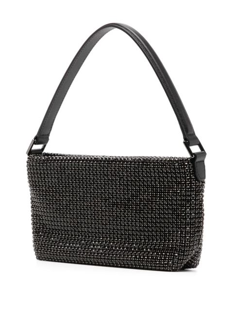 Self-Portrait small Diamante shoulder bag - Black - zdjęcie produktu nr 2