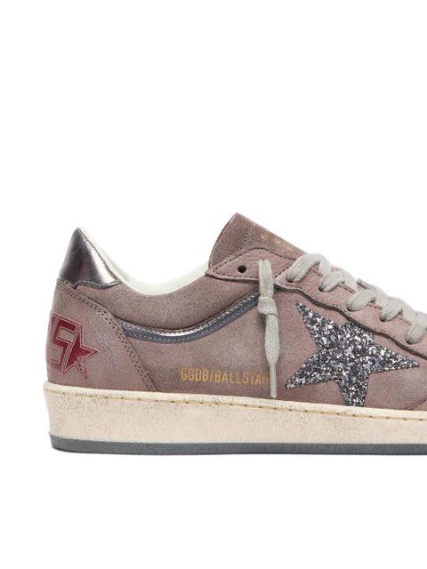 Golden Goose Ball Star glitter-embellishment sneakers - Purple