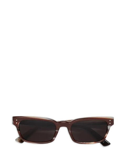 Marni Eyewear rectangle-frame sunglasses - Brown - zdjęcie produktu nr 1