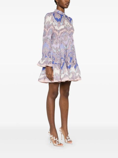 ZIMMERMANN Maxine mini dress - Purple - zdjęcie produktu nr 2