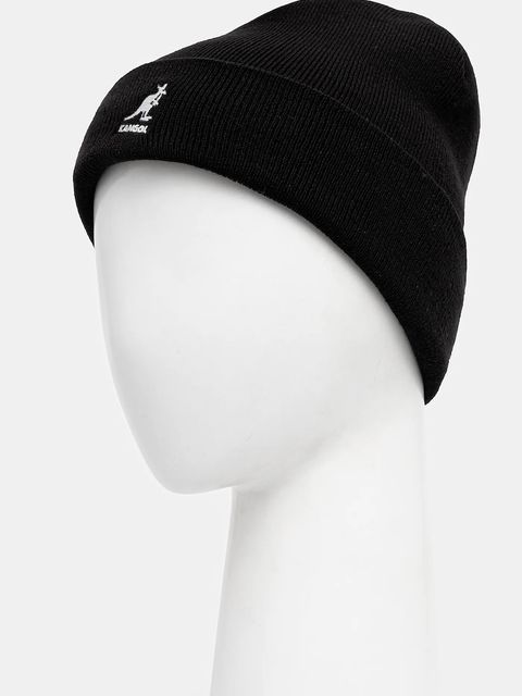 Kangol czapka WAY TEXT kolor czarny K3793.BK001 - zdjęcie produktu nr 2