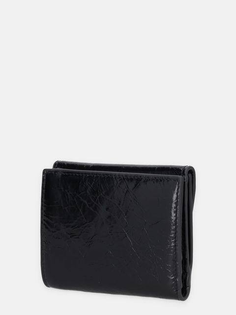 Karl Lagerfeld Jeans portfel skórzany damski kolor czarny B1W30191 - zdjęcie produktu nr 2