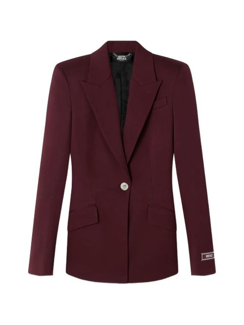 Versace single-breasted blazer - Red - zdjęcie produktu nr 1