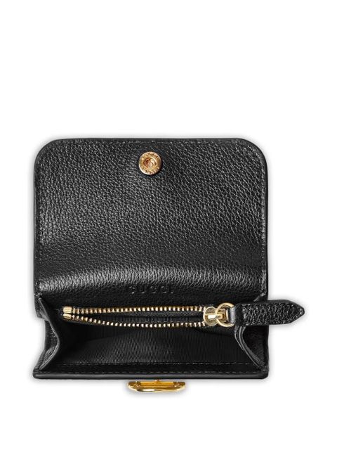 Gucci horsebit leather wallet - Black