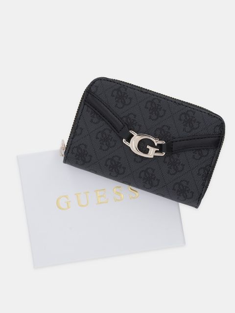 Guess portfel DEA damski kolor szary SWSG79 93140