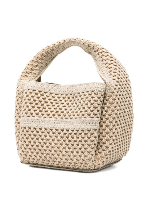 TOTEME crochet mini bag - Neutrals - zdjęcie produktu nr 2