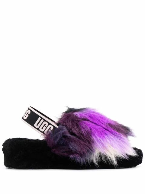 UGG Fluff Yeahtie-dye sandals - Purple - zdjęcie produktu nr 1