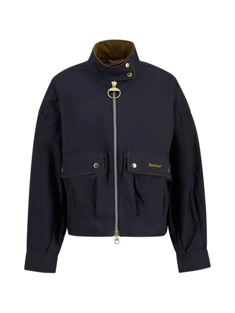 Barbour cotton buttoned jacket - Blue - zdjęcie produktu nr 1